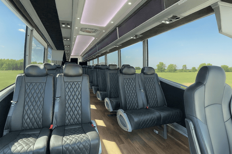 coach bus in Cliffside Park